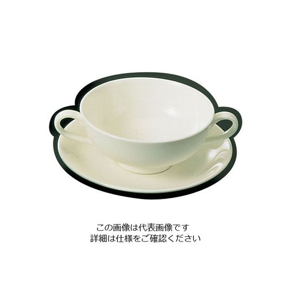 山加商店 ブライトーンBR700（ホワイト） クリームスープカップ（6個入） 1ケース（6個） 62-6832-89（直送品）