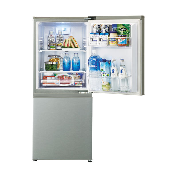 アスクル】AQUA 126L 2ドア冷凍冷蔵庫 AQR-13K（S） 1台 通販 - ASKUL ...