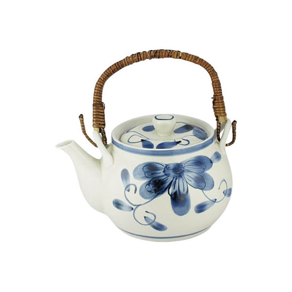 西海陶器 青い花 軽量6号土瓶 18248 1個（直送品）