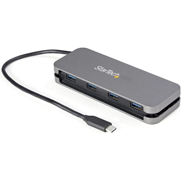 アスクル】 USBハブ Type-C接続 USB-A×4ポート 5Gbps HB30CM4AB 1個 StarTech.com（直送品） 通販 -  ASKUL（公式）