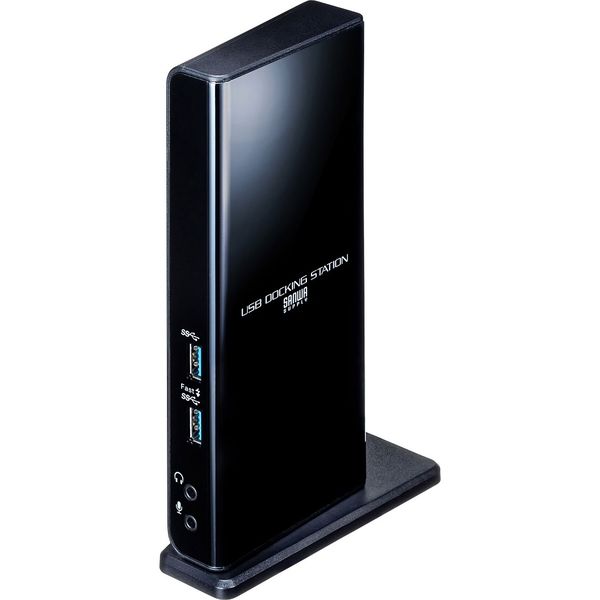 ドッキングステーション　USB3.0×2　USB2.0×4　HDMI×2　RJ-45×1　USB-CVDK7　サンワサプライ　1個 - アスクルのサムネイル