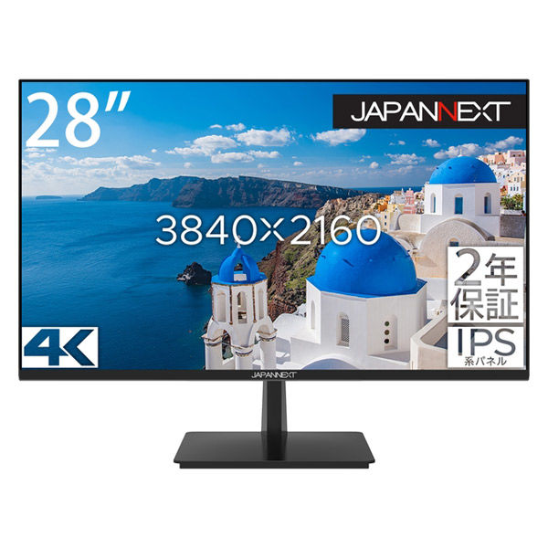 天才的  PCモニター 28インチ 【4Kモニター】JAPANNEXT ディスプレイ