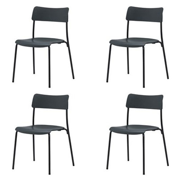 アスクル】 サンケイ レセプションチェア スタッキング式 4本脚椅子 