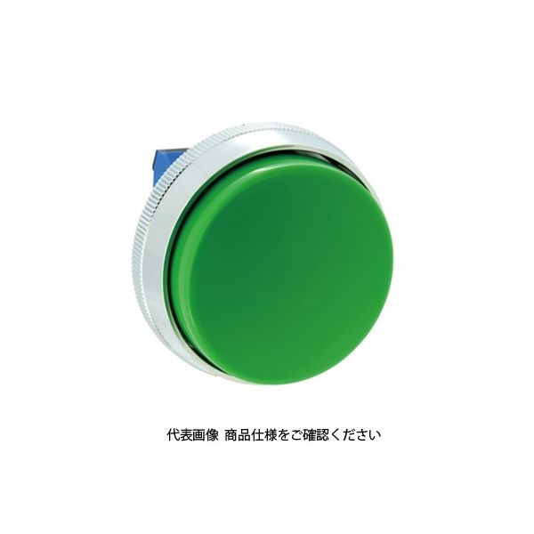 IDEC 人気ブランドの アイデック 押ボタンスイッチ 特大形ガード付 500円引きクーポン 突 1個 直送品 緑 ABN4G10G