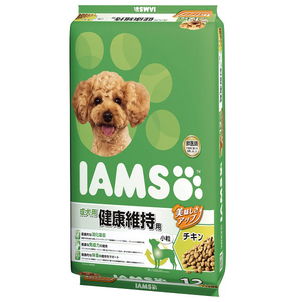 IAMS（アイムス）　ドッグフード　成犬用　健康維持用　小粒　マースジャパンのサムネイル