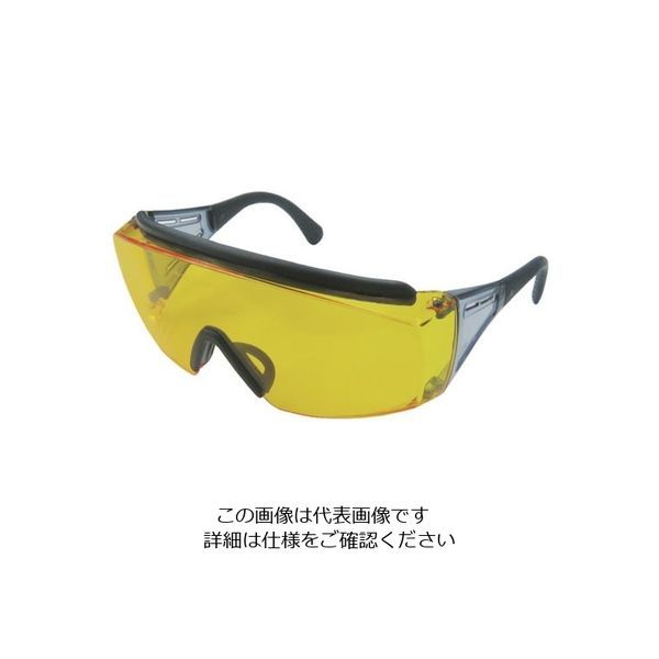 YAMAMOTO レーザ光用一眼型保護めがね 新作商品 オーバーグラスタイプ レンズ色イエロー 853-7434 ＜セール＆特集＞ 直送品