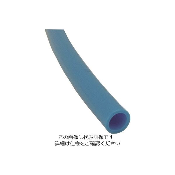 □チヨダ タッチチューブTP 4mm/100m ライトブルー TP4100LB(1674771