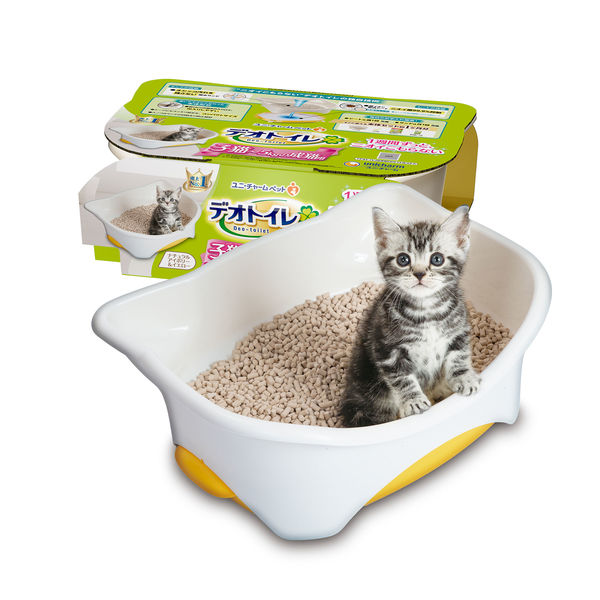 アスクル】デオトイレ 子猫から体重5kgまでの成猫用 1個 ユニ・チャーム 通販 ASKUL（公式）