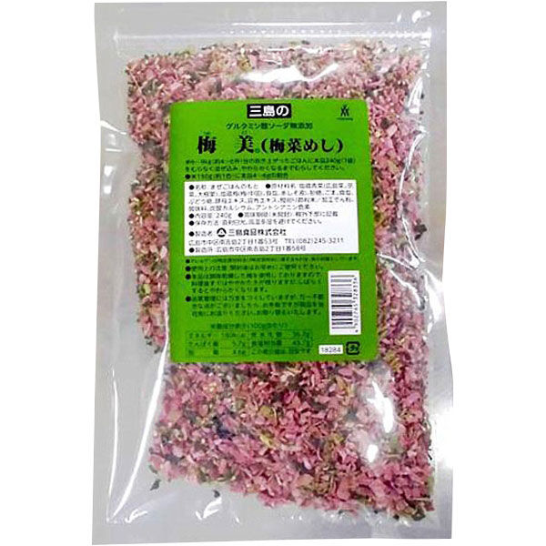「業務用」 三島食品 梅美（梅菜めし） 5PC×240G（直送品） - アスクルのサムネイル