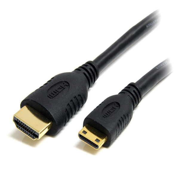 ハイスピードHDMI-ミニHDMI変換ケーブル 50cm/オス-オス/HDMI タイプA-タイプC  HDACMM50CM 1個 通販 ASKUL（公式）