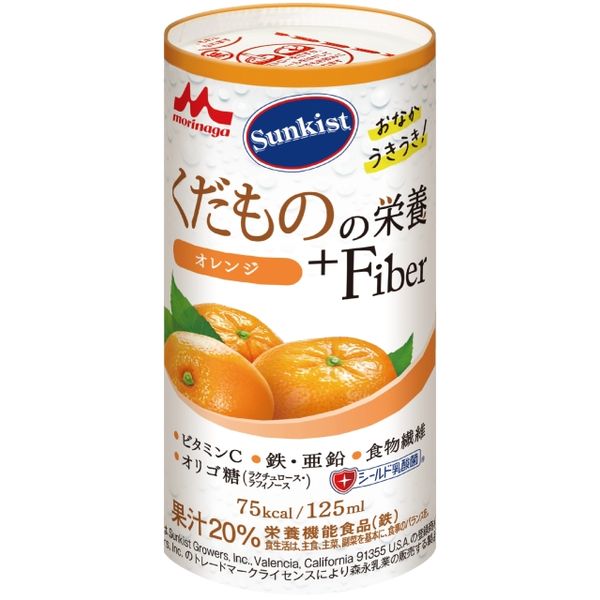 クリニコ Sunkistくだものの栄養+Fiber（オレンジ） 0652982 1本