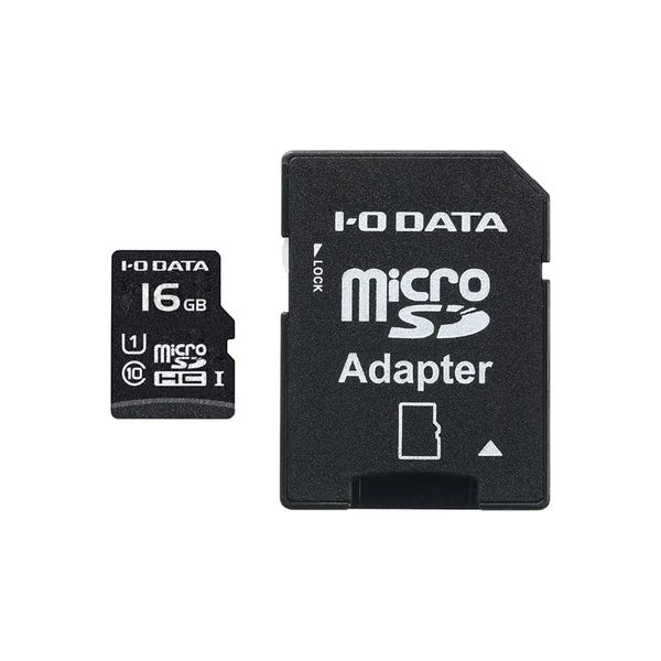 ランキングや新製品 アイ オー データ IODATA microSDカード ドラレコ用 16GB microSDHC Class 10対応 高耐久  MSD-DR16