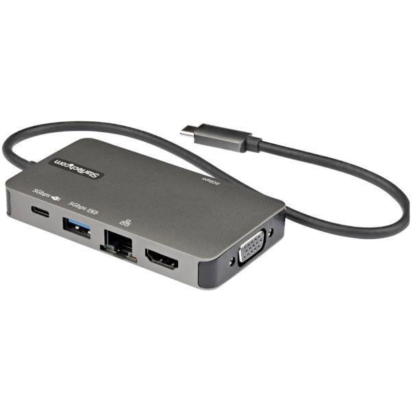 ドッキングステーション USB-Cマルチハブ HDMI & VGA 100W PD USBハブ
