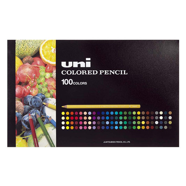三菱鉛筆 色鉛筆 ユニカラー 100色セット UC100CN2 1セット（直送品