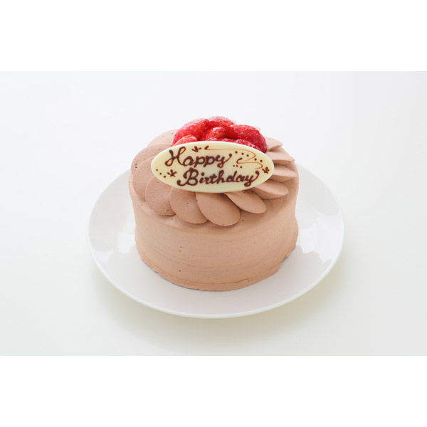 Lohaco Cake Jp イチゴ生チョコデコレーションケーキ 4号 3380255 直送品
