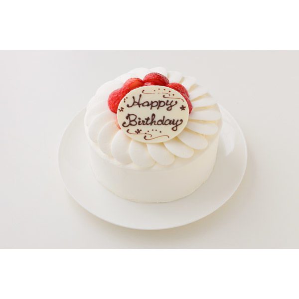 Lohaco Cake Jp イチゴ生デコレーションケーキ 5号 直送品