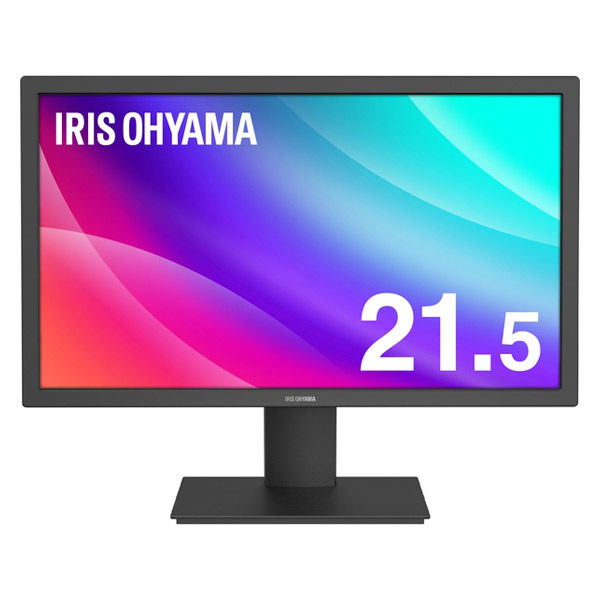 【アスクル】アイリスオーヤマ 21.5インチワイド液晶モニター ILD-A21FHD-B フルHD/HDMI/D-Sub 1台 通販