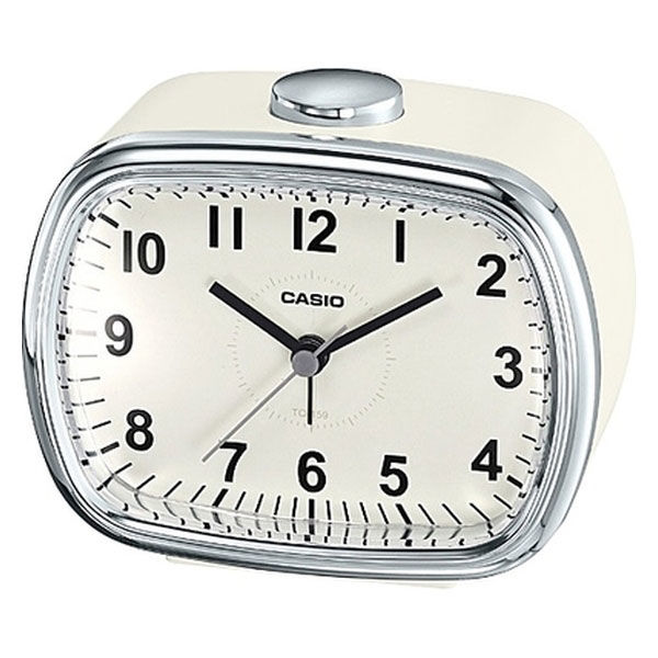 アスクル】 CASIO（カシオ計算機） アナログ 置き時計 ホワイト TQ-159-7JF 1個（取寄品） 通販 - ASKUL（公式）