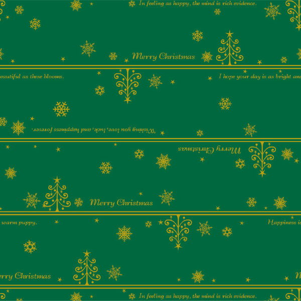ササガワ クリスマス包装紙10枚ロール ネージュ緑 半才判 49-3526 1本 10枚巻 取寄品 【海外限定】 いいスタイル