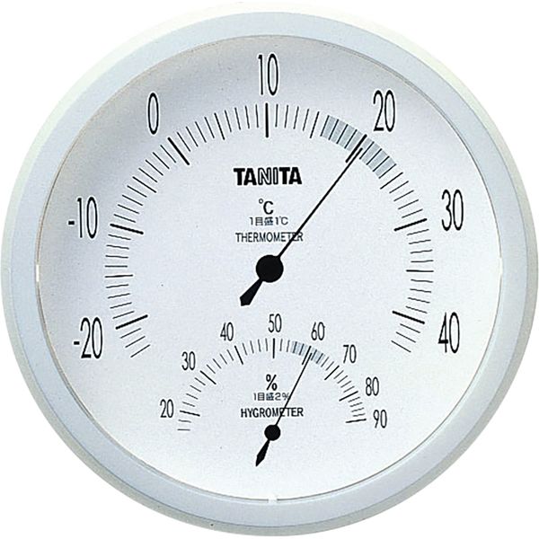 推奨 タニタ 温湿度計 TT-492-WH 7120492 捧呈 直送品