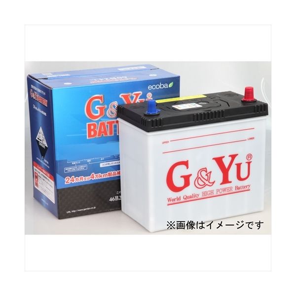 G&Yu 国産車バッテリー ecoba 115D31R（直送品） - アスクル
