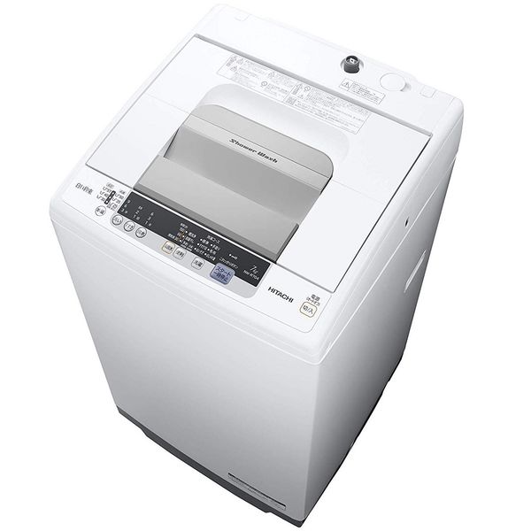 HITACHI 日立 全自動洗濯機 7.0kg NW-R705W 1台 - アスクル