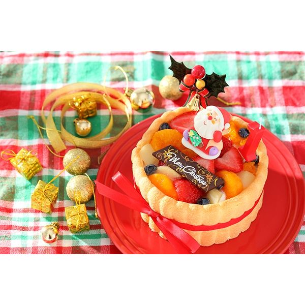 Lohaco クリスマスケーキ19 Cake Jp ファーストバースデーケーキ 4号 12cm 予約販売 直送品