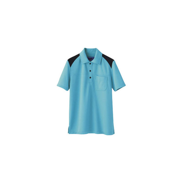 セロリー ポロシャツ（ユニセックス） ピーコックグリー L 65405（直送品）