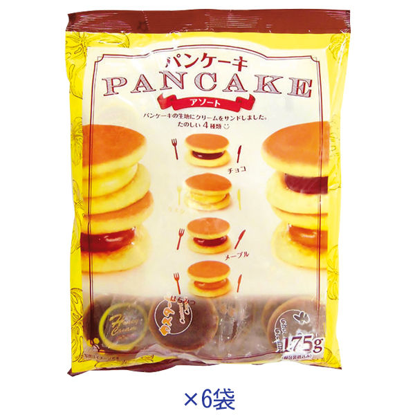 アスクル 天恵製菓 パンケーキアソート 1セット 6袋 通販 Askul 公式