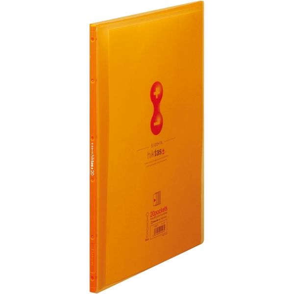 アスクル】キングジム クリアーファイル サイドインヒクタス透明 A4 タテ型 オレンジ 7187Tオレ 1セット（3冊）（直送品） 通販  ASKUL（公式）