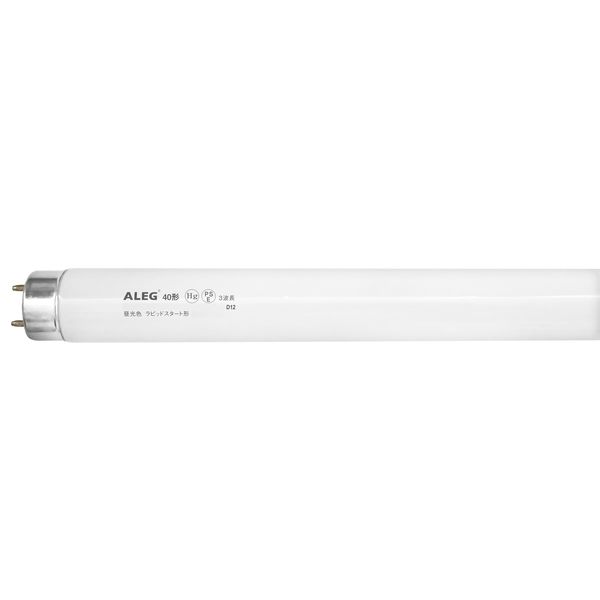 ギフト 格安新品 ALEG 3波長ラピッドスタート形 40W形 直管蛍光灯 昼光色 10本入 36 M-X FLR40S EX-D