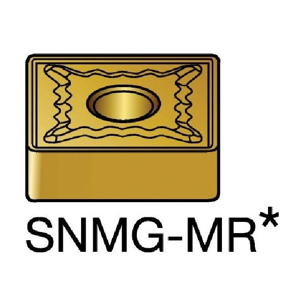 サンドビック T-Max P 旋削用ネガチップ（110） SNMG 12 04 12-MR 235 155-5634（直送品） - アスクルのサムネイル