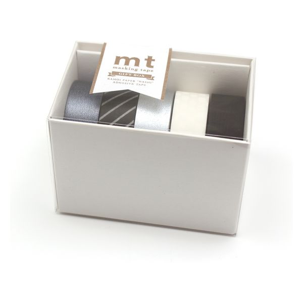 mt マスキングテープ ギフトボックス・モノトーン3 MT05G015 1個 カモ 