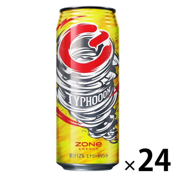 アスクル】サントリー ZONe（ゾーン）ENERGY TYPHOON 500ml 1箱（24缶