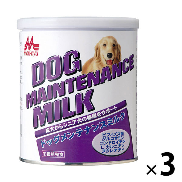 ONE LAC（ワンラック）ドッグメンテナンスミルク 国産 280g 3缶 森乳サンワールド ドッグフード 犬 おやつ 通販 