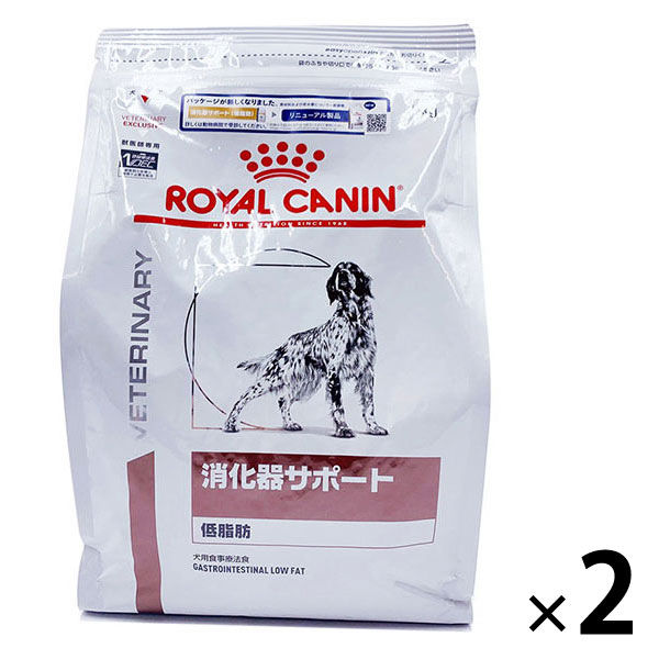 アスクル】ロイヤルカナン ROYALCANIN ドッグフード 犬用 療法食 消化器サポート 低脂肪 1kg 2袋 通販 ASKUL（公式）