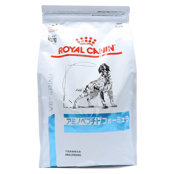 ロイヤルカナン ドッグフード 犬用 療法食 ベテリナリーダイエット アミノペプチド フォーミュラ 3kg 1袋 ドライ