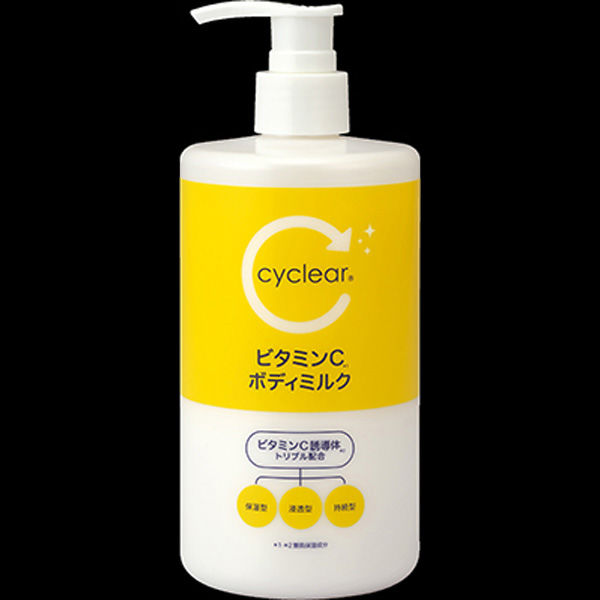 熊野油脂株式会社 cyclear ビタミンC ボディミルク 4513574040571
