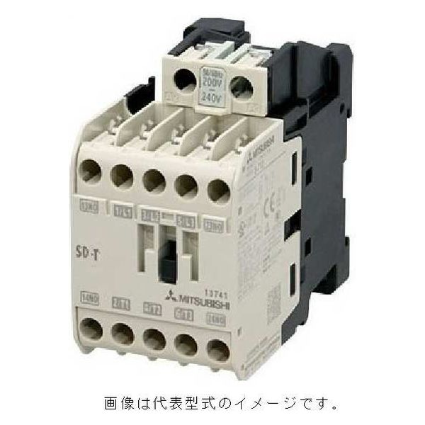 三菱電機 電磁接触器 SD-T35 DC24V 1個（直送品） - アスクル