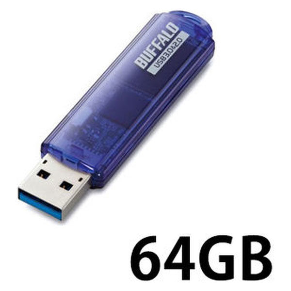 新素材新作 BUFFALO バッファロー USBメモリー USB3.0対応 ウイルスチェックモデル 5年保証モデル 32GB RUF3-HS32GTV5 