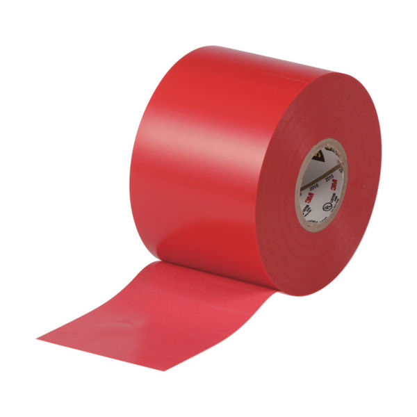 絶縁テープ 赤 10個セット 電気工事 ケーブル保護