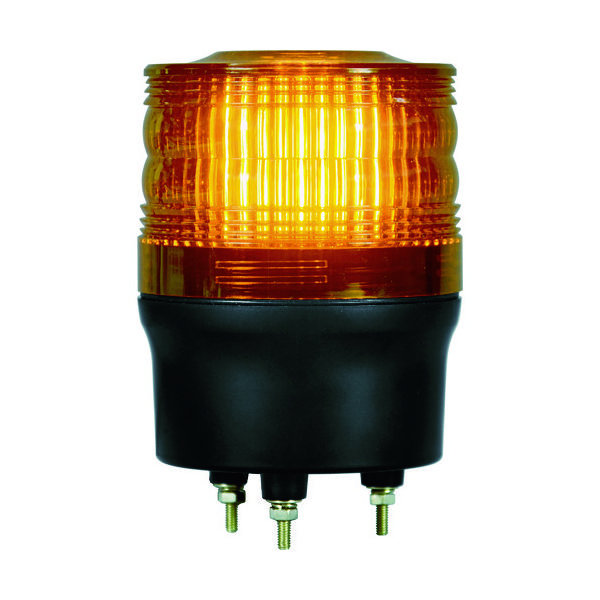 日惠製作所（nikkei） NIKKEI ニコトーチ90 VL09R型 LED回転灯 90パイ 黄 100V VL09R-100NY 818-3292（直送品）