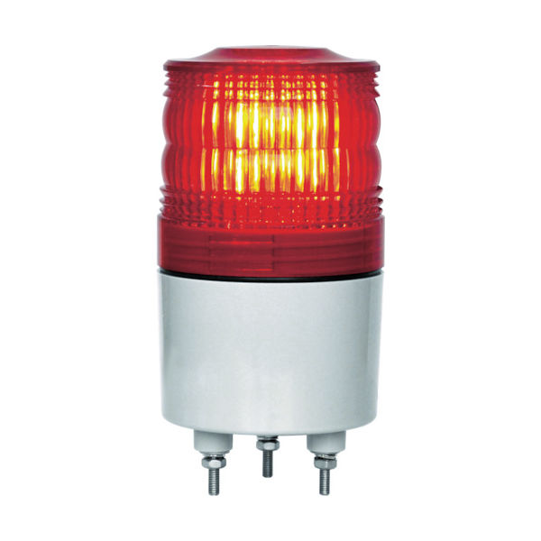 日惠製作所（nikkei） NIKKEI ニコトーチ70 VL07R型 LED回転灯 70パイ 赤 VL07R-D24NR 1台 818-3285（直送品）