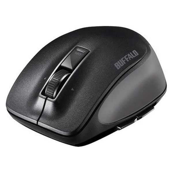 アスクル】 バッファロー Bluetoothマウス（静音） Premium Fitマウス ブルーLED式/5ボタン/静音タイプ ブラック  BSMBB500MBK 通販 - ASKUL（公式）