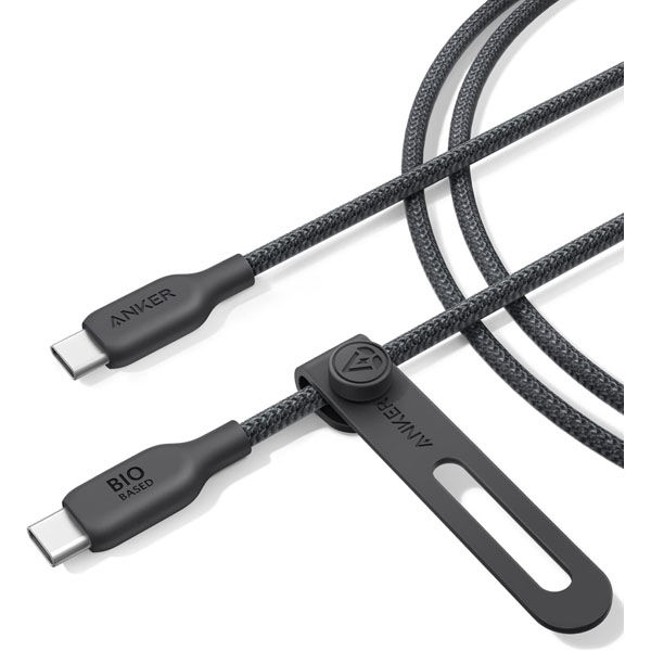 アスクル】Anker Anker 543 エコフレンドリーナイロン USB-C  USB-C ケーブル(1.8m ブラック) A80E6011  1個（直送品） 通販 ASKUL（公式）