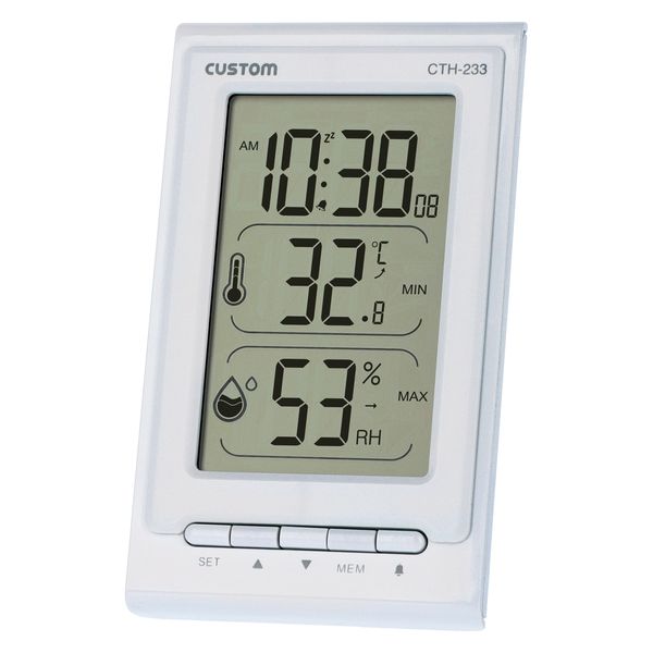 カスタム デジタル温湿度計 CTH1365 - 計測、検査