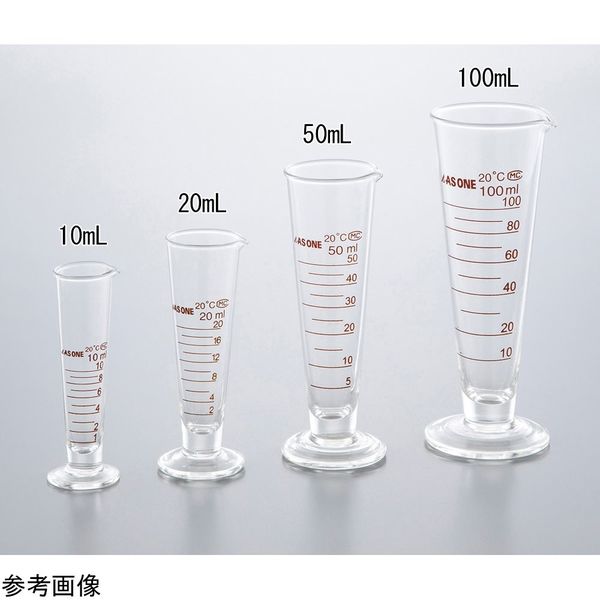 アズワン 液量計（硼珪酸ガラス）20mL MC020 1個 4-3860-02（直送品