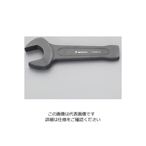 通常 1本タイプ エスコ 10本組/8-27mm片口スパナ(ショートハンドル・薄型) EA615AS 通販