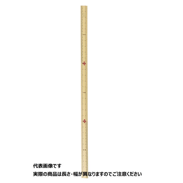 櫛田度器 竹尺 100cm 609-621 1個（直送品） - アスクル