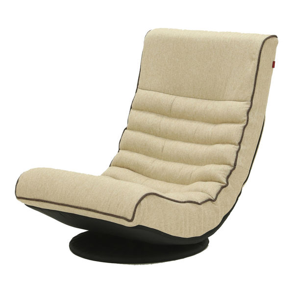 ヤマソロ Harmonia ハルモニア リラックスフロアチェア 2021人気特価 ベージュ 直送品 激安特価品 1脚 座椅子